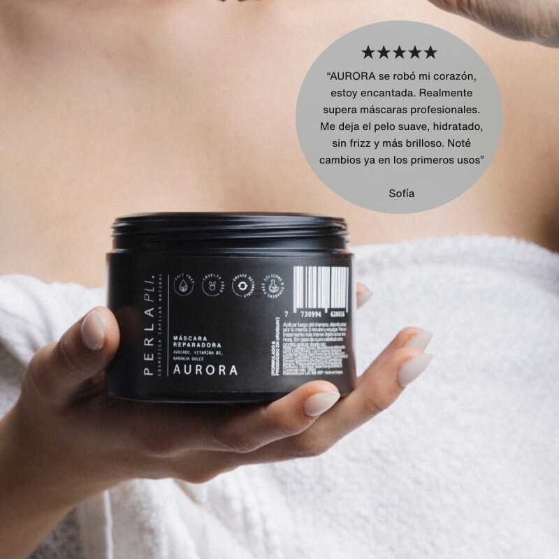 Máscara Reparadora Perla Pli Aurora 300 Ml. Máscara Reparadora Perla Pli Aurora 300 Ml.
