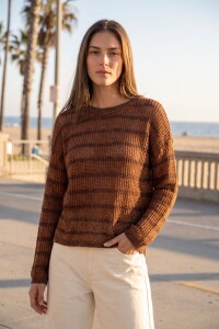 Sweater Texturado Chocolate