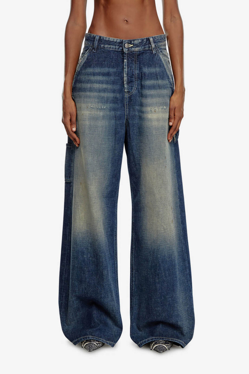 PANTALÓN D-SIRE-WORK Azul