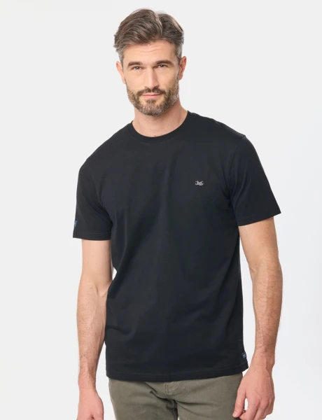 REMERA LISA Negro