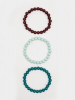 Set De Pulseras De Resina multicolor