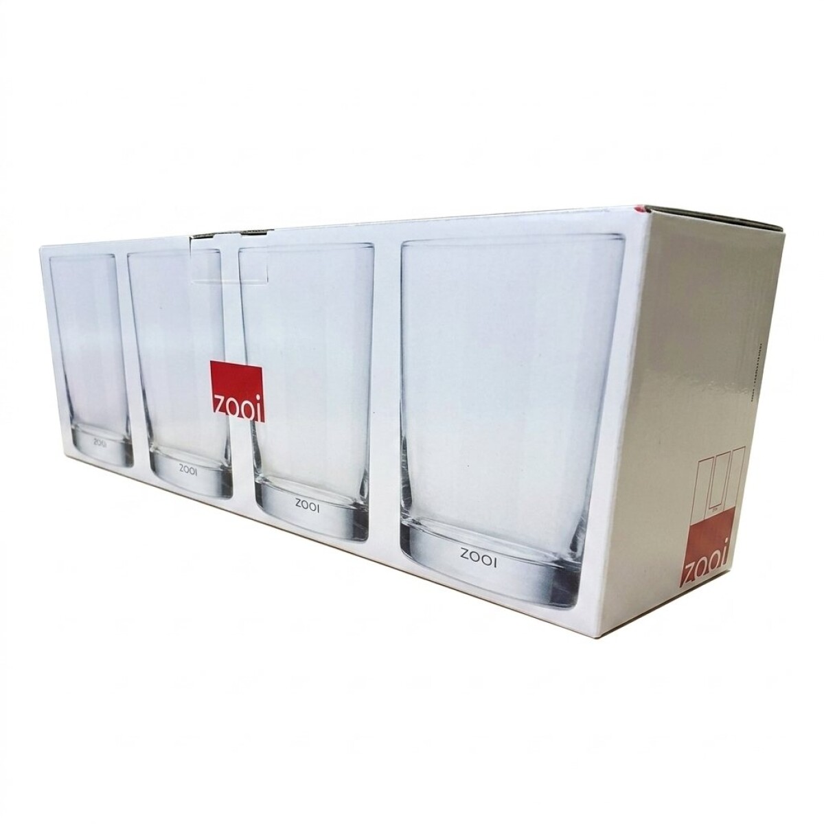 SET X4 VASO CERVEZA 560ML RED SERIES 