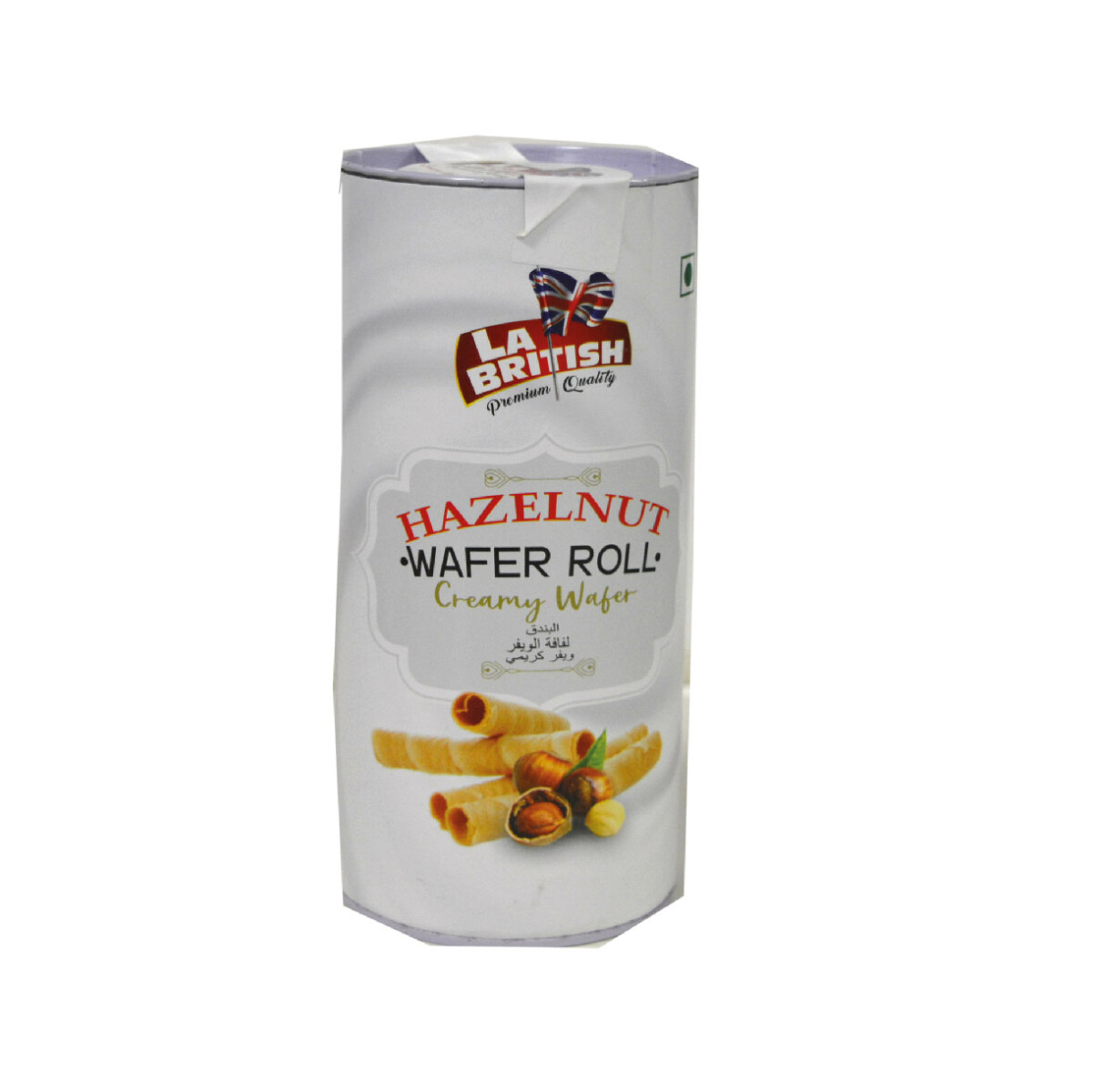 BARQUILLO LA BRITISH LATA 200GRS AVELLANAS 