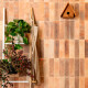 Porcelanato Rustico Terracota Mate 7X26Cm Piso Pared GAMAS DE NARANJA
