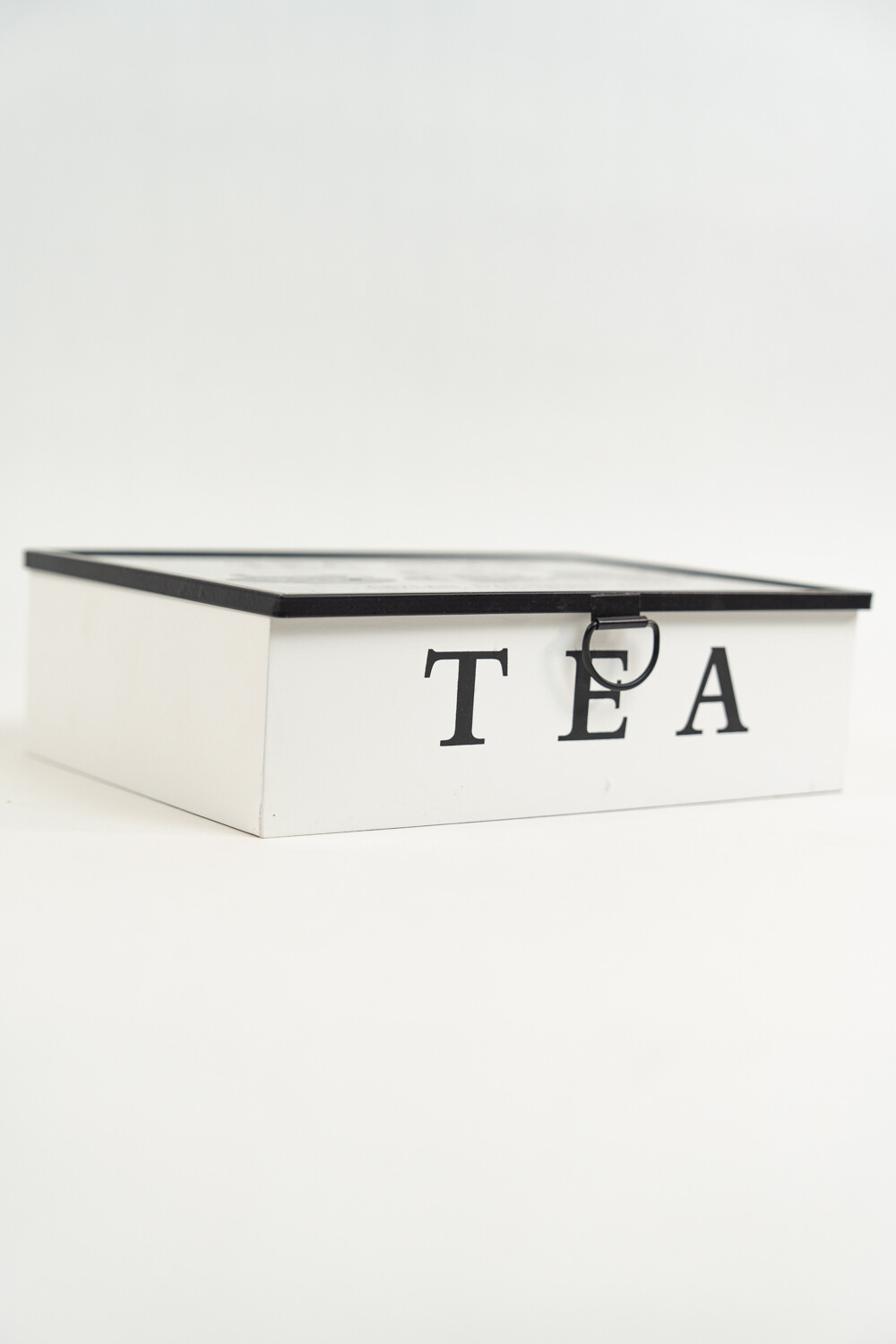 Caja Para Té Vemir, 6 Separaciones. Blanco