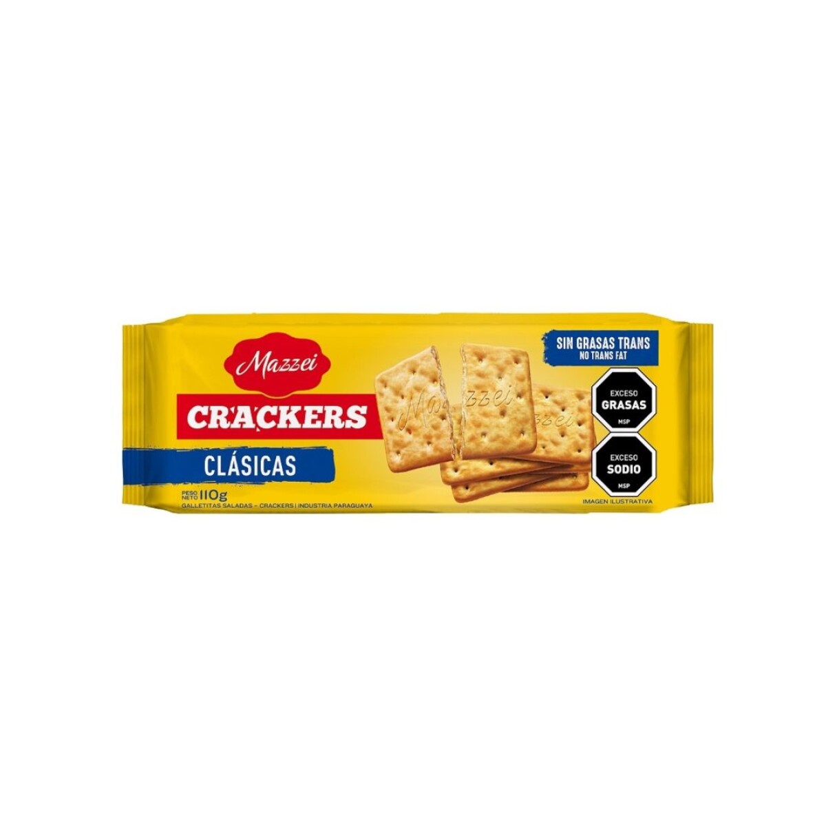 GALLETITA MAZZEI CRACKERS 110GRS CLASICA 