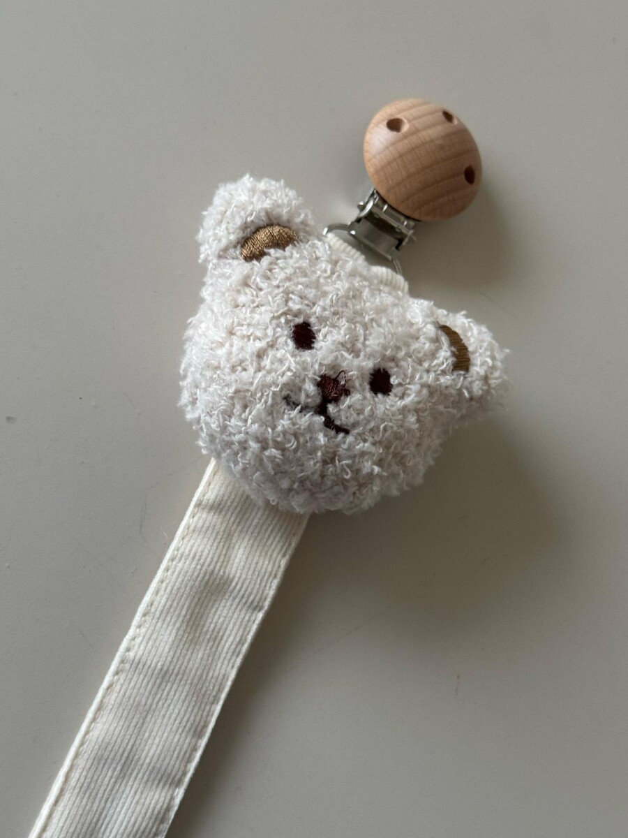 Portachupete Osito Ivory 