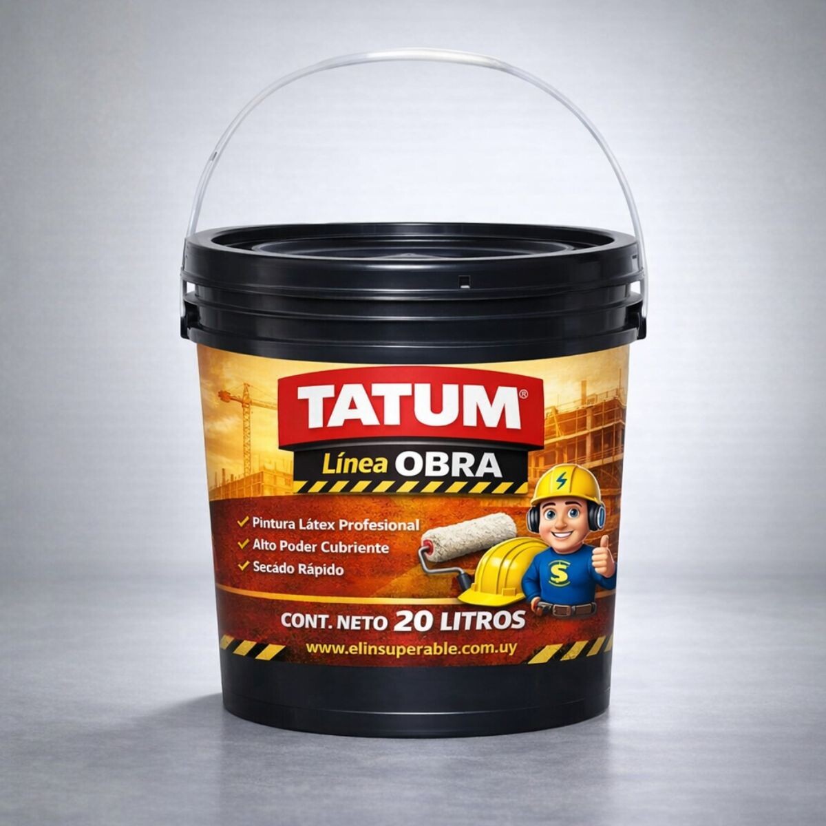 PINTURA LINEA OBRA TATUM 20 LITROS Pintura Linea Obra Tatum 20 Litros