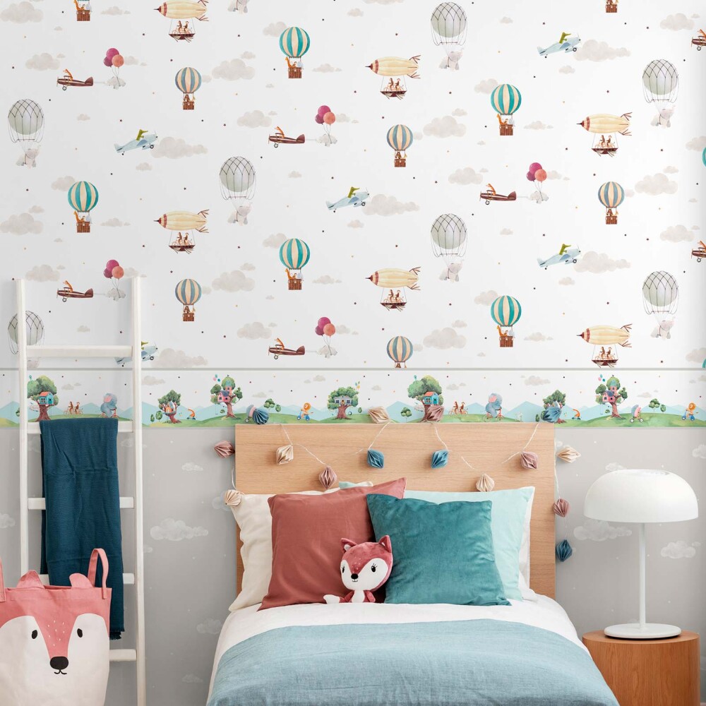 PAPEL PINTADO TRAVEL FRIENDS PAPEL 10*0,53MTS