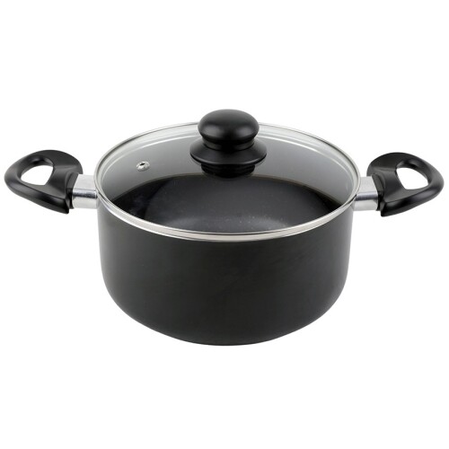Cacerola - 24 cm con interior antiadherente - Black Cacerola - 24 cm con interior antiadherente - Black