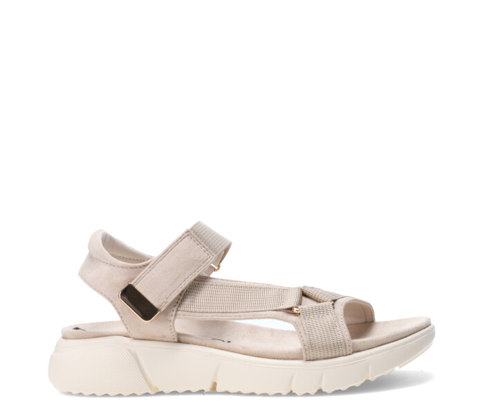 Sandalia OMAHA estilo teva Nude