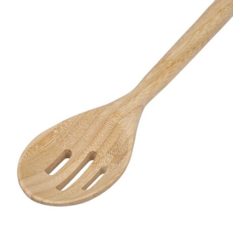 Cuchara de madera ranurada KitchenAid Cuchara de madera ranurada KitchenAid