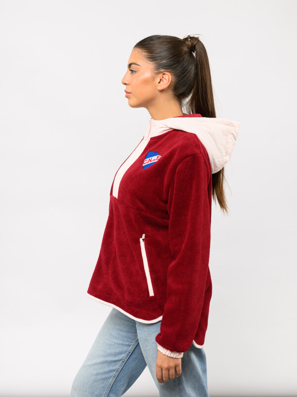 Buzo Polar Medio Cierre Ámbar Nacional Oficial Mujer 00w