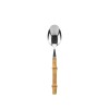 CUCHARITA INOX/BAMBU 16CM Unica