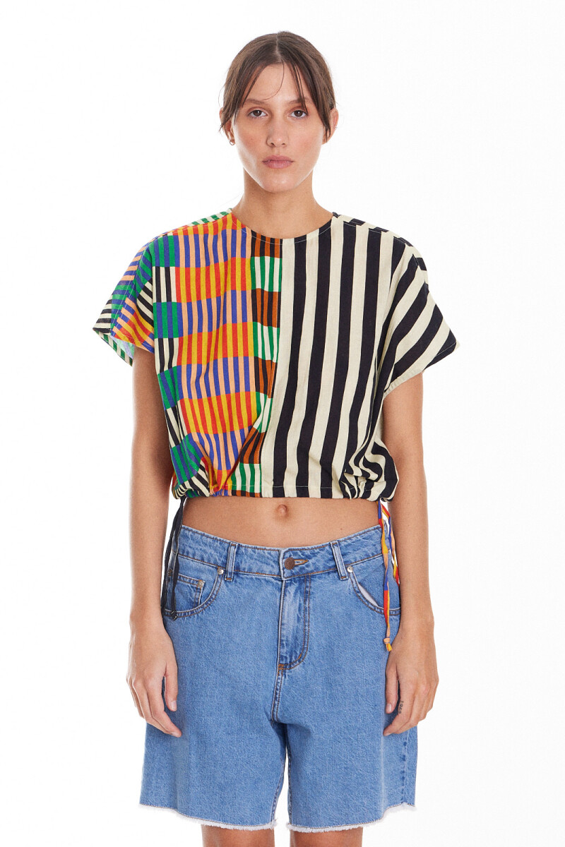 Blusa Fred Stripes Multi