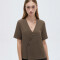 Blusa Ivolar Cafe