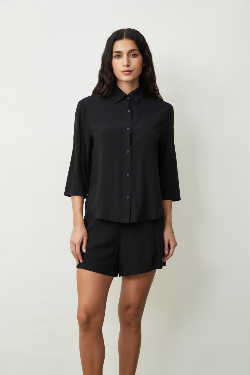 CAMISA MIAMI - NEGRO 