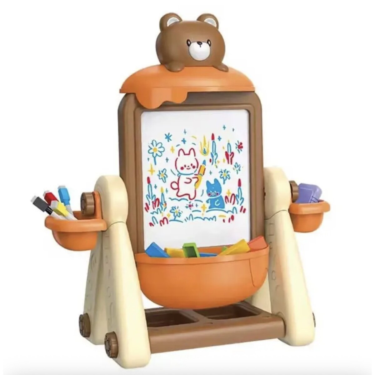 Pizarra Multifuncional con Tablero para Bloques 