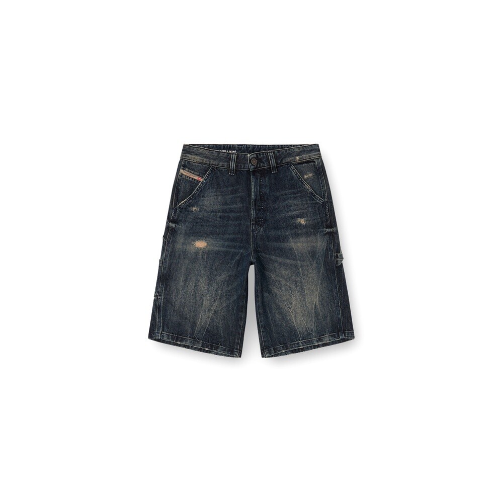 Short Para Hombre D-Livery-W-Short Short Azul oscuro