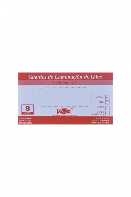 Guantes de látex Modern caja x 100 unidades Guantes de látex Modern caja x 100 unidades