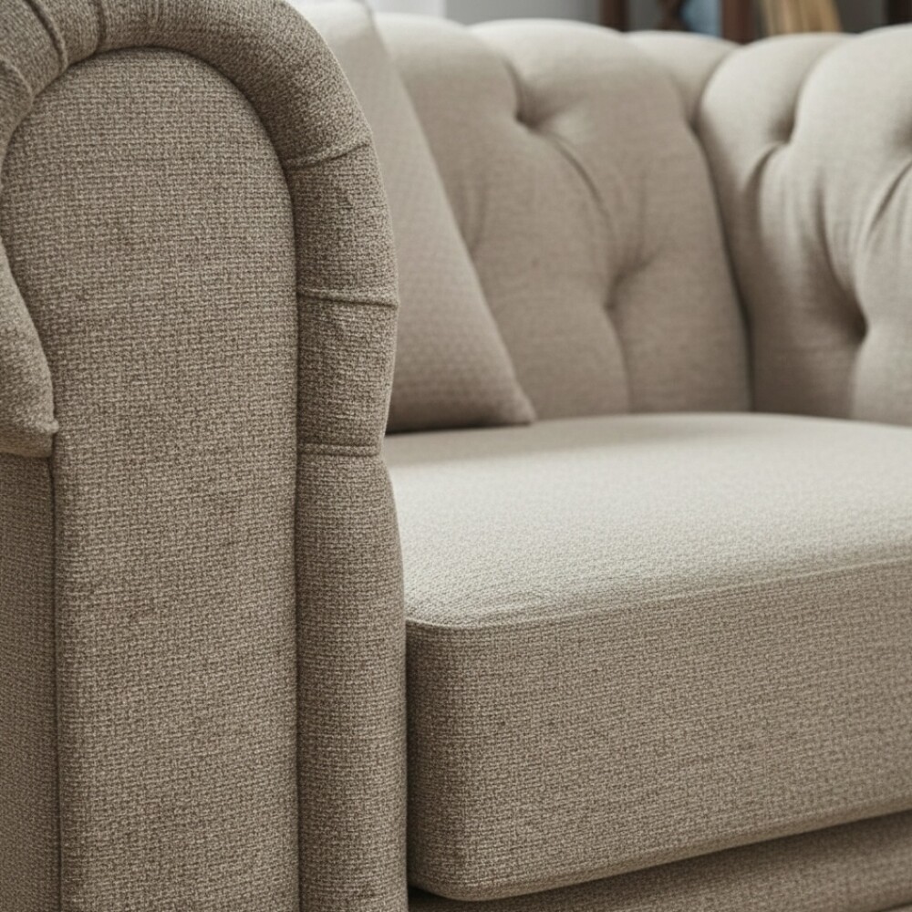 SOFÁ SILLÓN 1 CUERPO - CON ALMOHADÓN MARRÓN