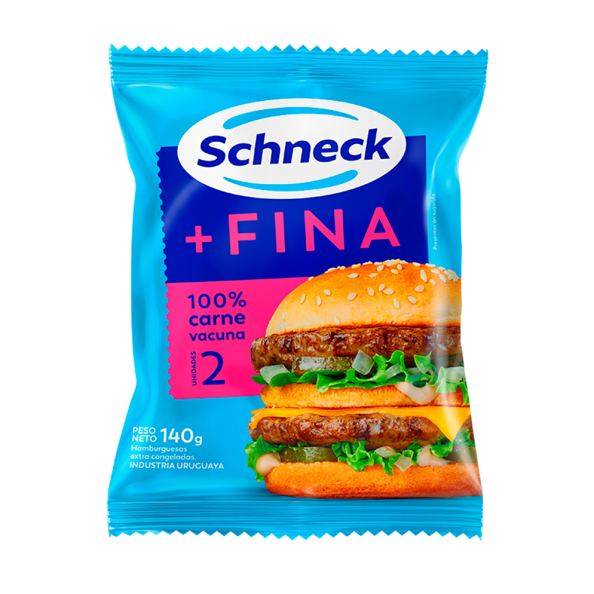 Hamburguesa Schneck Clásica + Fina 