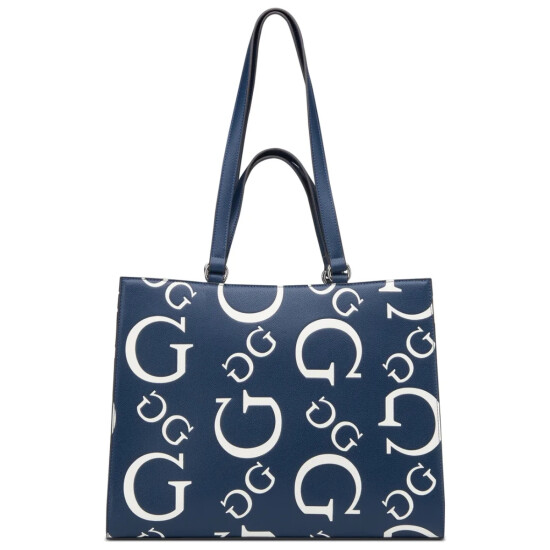 Cartera Guess Forber Azul Logo 0