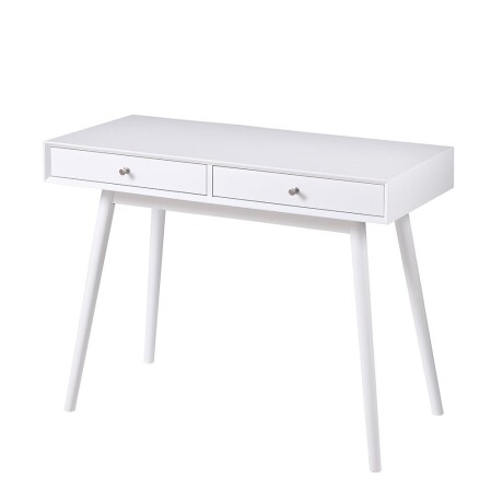 ESCRITORIO C/2 CAJONES MDF 100X48X76CM BLANCO ESCRITORIO C/2 CAJONES MDF 100X48X76CM BLANCO