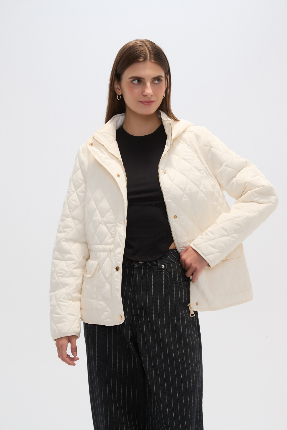 Campera Rocie Marfil / Off White