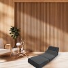 Sillón Sofá Plegable Lumax Modelo Lahti en caja Compactado Gris Oscuro