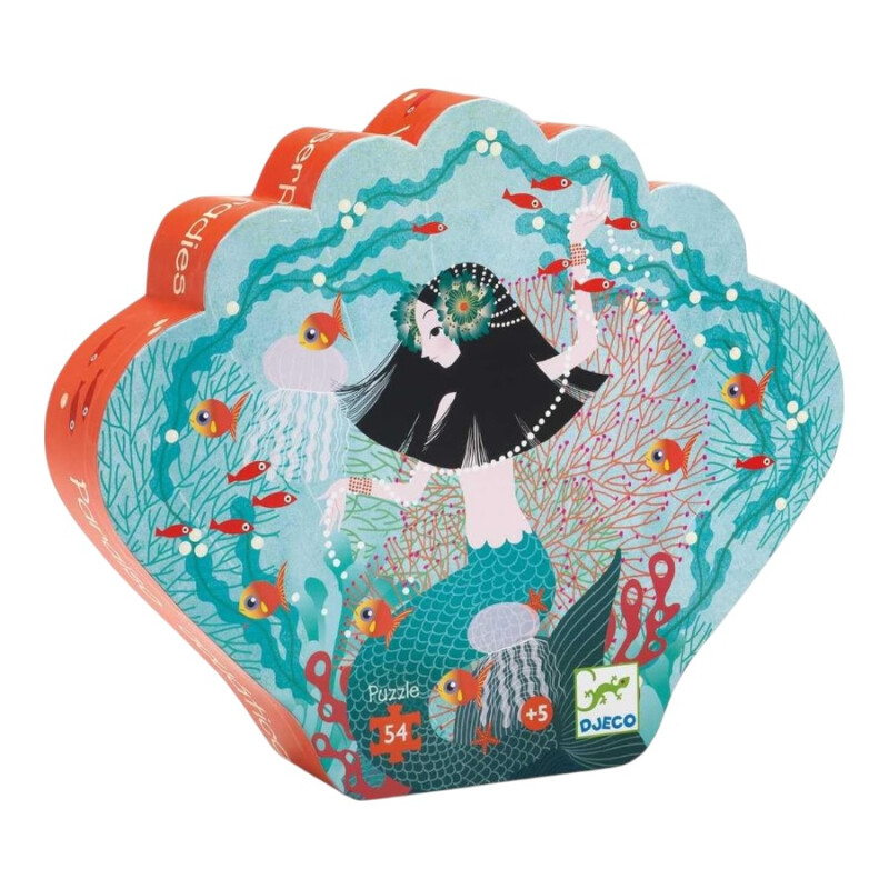 Puzzle Silueta Paraíso Acuático Djeco Puzzle Silueta Paraíso Acuático Djeco