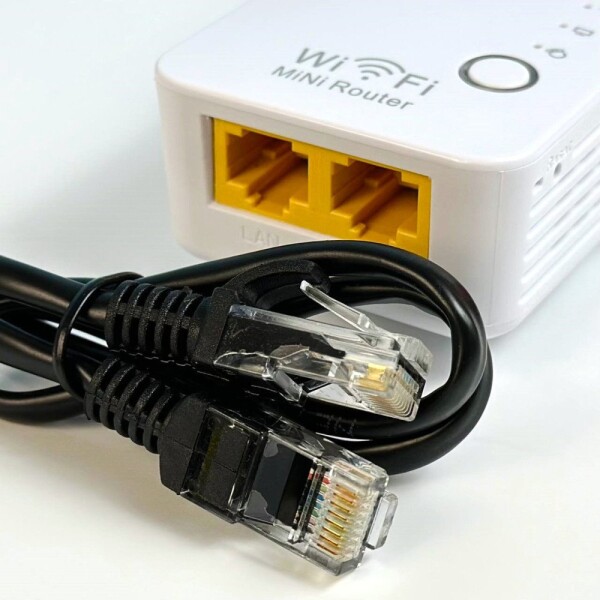 Extensor Repetidor Señal Wifi Amplificador 300 Mbps Antena ® Variante Color Blanco