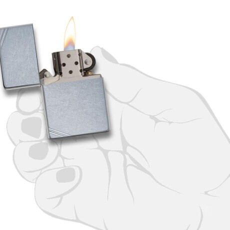 Encendedor Zippo Street Chrom Vintage with Slashes - 267 Encendedor Zippo Street Chrom Vintage with Slashes - 267