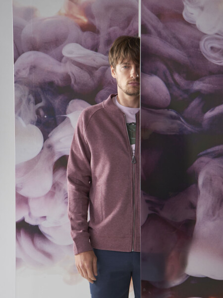 FLEECE AUCKLAND 4.0 BORDO MEL