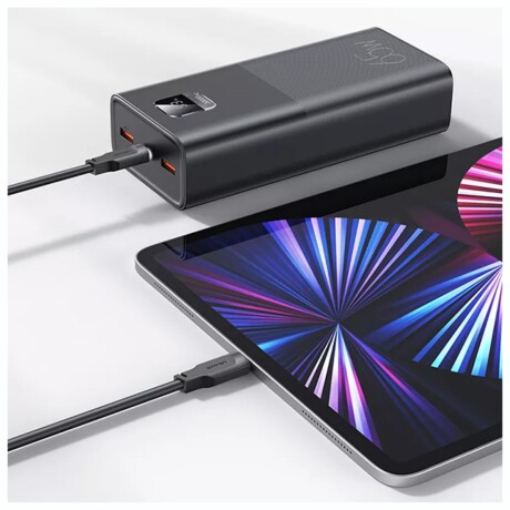 Cargador Portátil Power Bank USAMS Capacidad 30.000 mAh 65W PB68 - Black Cargador Portátil Power Bank USAMS Capacidad 30.000 mAh 65W PB68 - Black