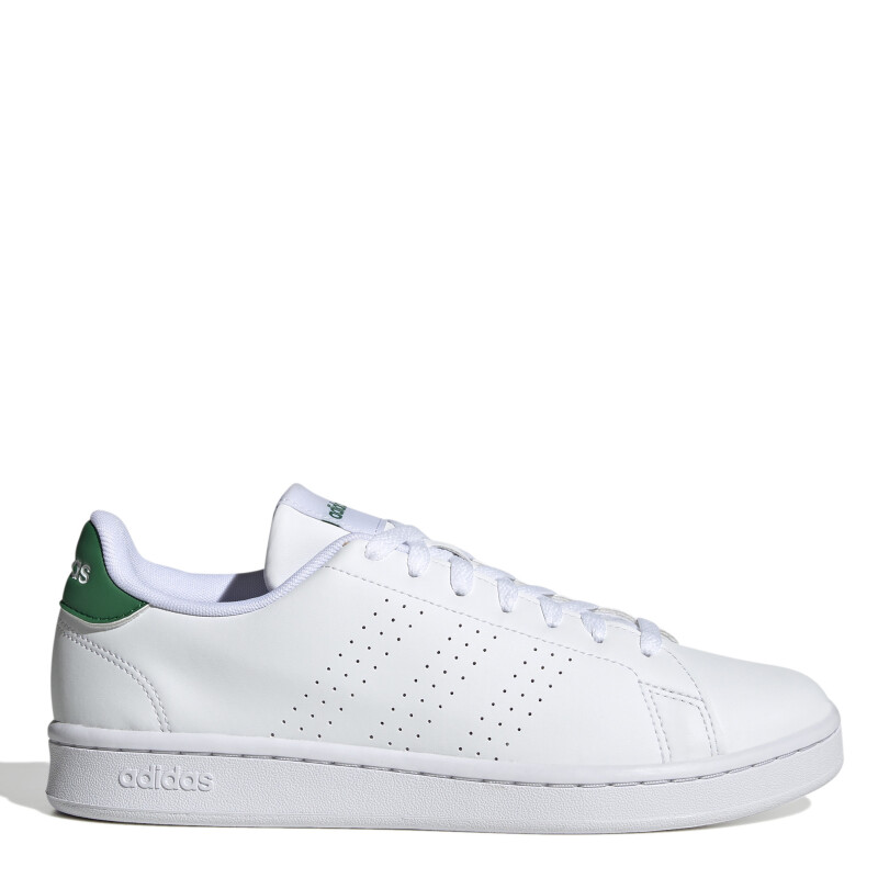 Championes de Hombre Adidas Advantage Mns Blanco - Verde