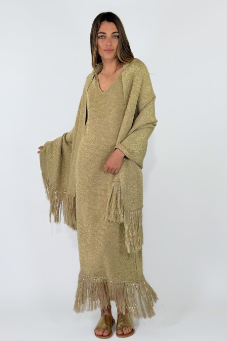 VESTIDO LUMINA Dorado