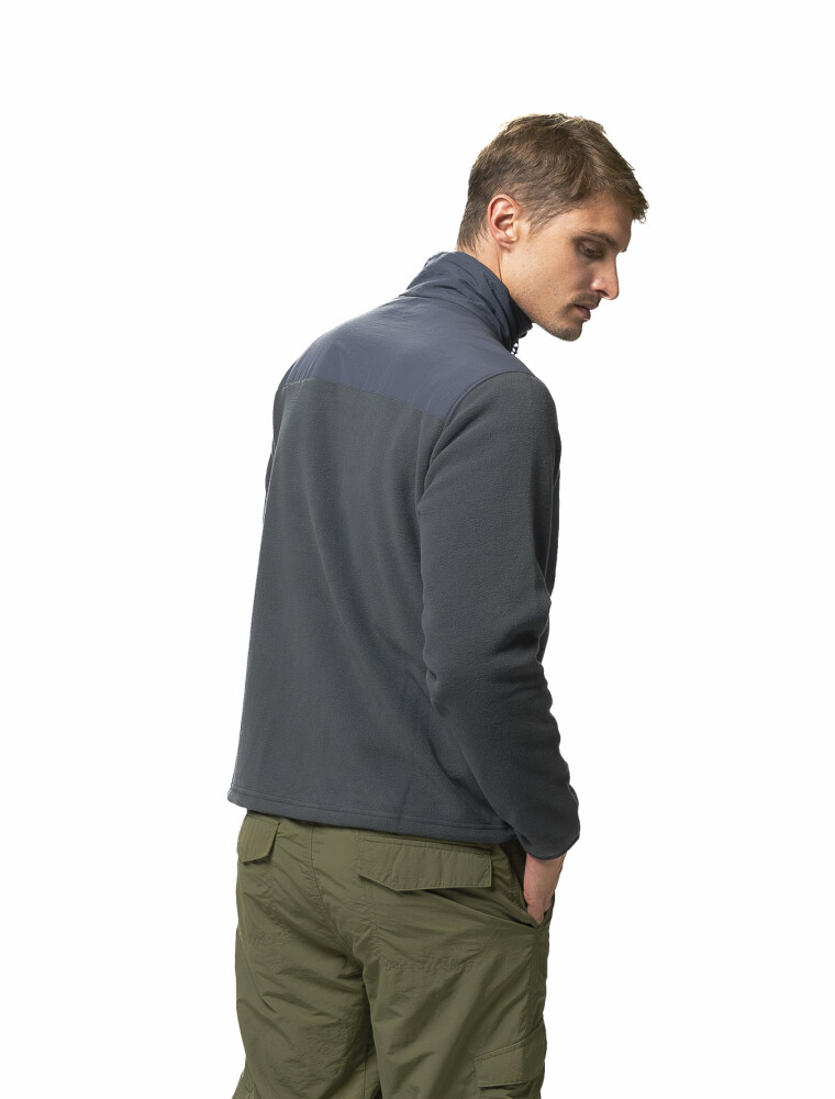 Campera Polar Comb. Forum Columbus Gris/Gris