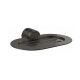 Jabonera Soporte Metal Signature Grafito Gunmetal Brillo