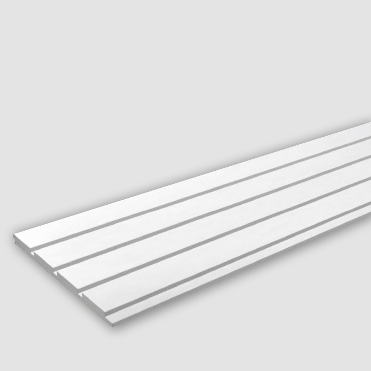 Revestimiento Linea Concept 9-33 en MDF prepintado Blanco 