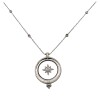 Conjunto colgante Estrella cardinal - Plata 925 - Zirconia- CJ3135 Conpiedra