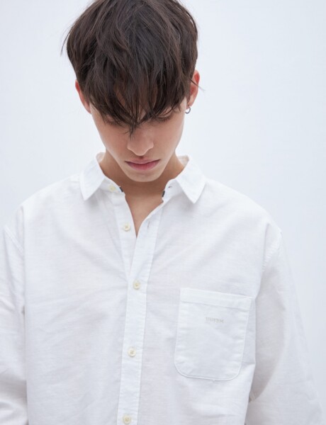 Camisa Salinger Off white