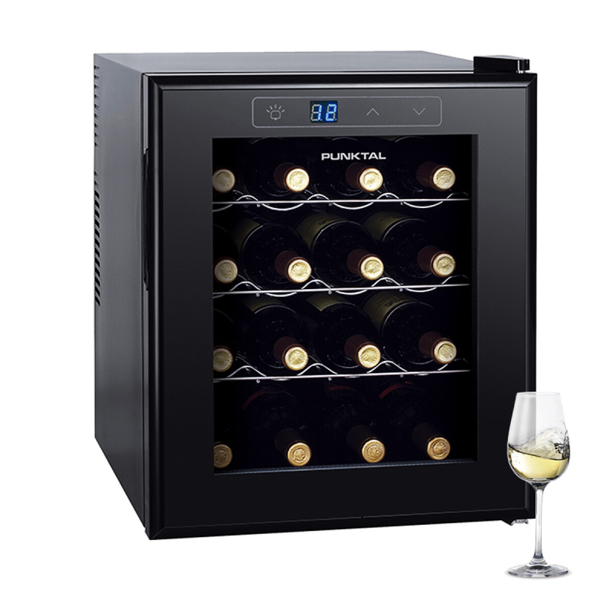 ENFRIADORA DE VINOS PUNKTAL PK-EV16 