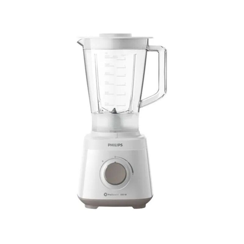 LICUADORA PHILIPS 2L HR2129 CON JARRA DE PLASTICO 550W Blanco