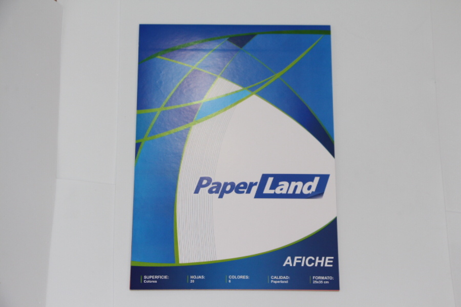 BLOCK AFICHE PAPERLAND 1/8 W. 20 HOJAS 