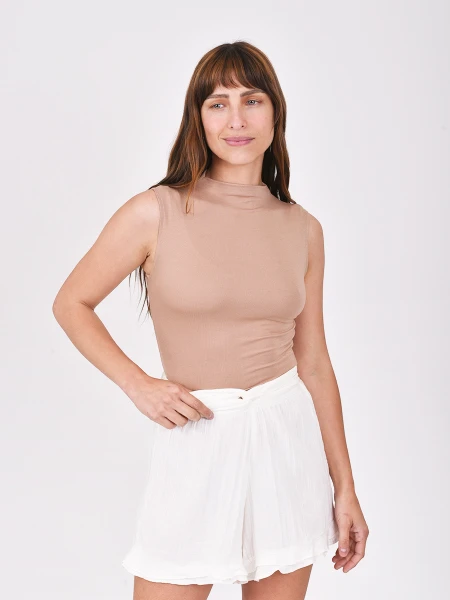MUSCULOSA LEON TAUPE