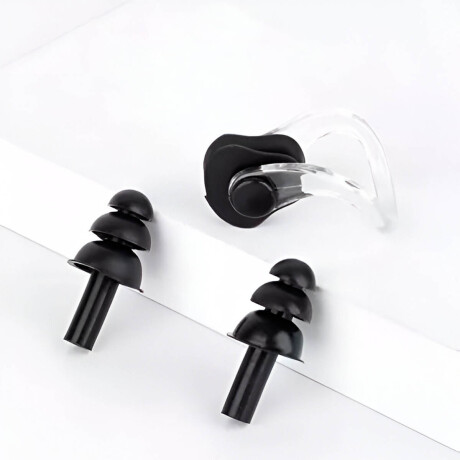 SetX2 Gorras Natación Silicona P/ Largo+Clip Tapones Nat003005