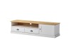 Rack de TV 1 Puerta 2 Cajones - Línea Valenciana - Blanco Rack de TV 1 Puerta 2 Cajones - Línea Valenciana - Blanco