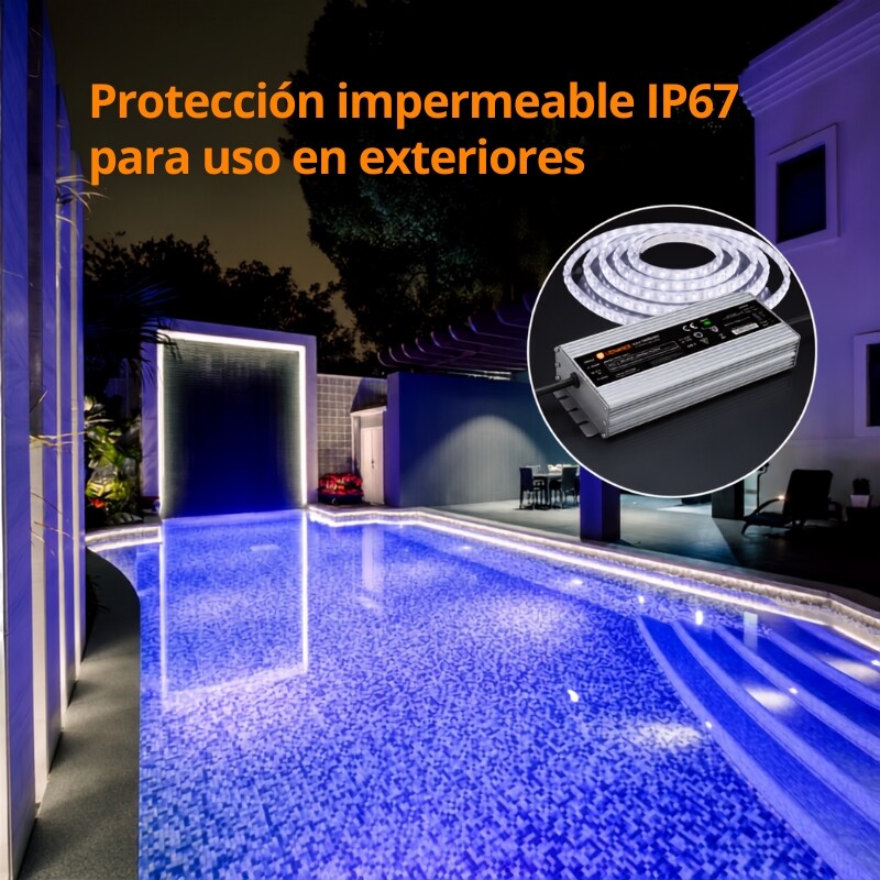 TRANSFORMADOR LEDVANCE 24V IP67 Transformador LEDVANCE 24V 100W IP67