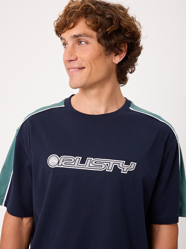 T-SHIRT ZOREN S27 RUSTY Navy